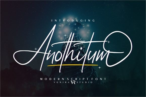 Anothitum Script Font Review