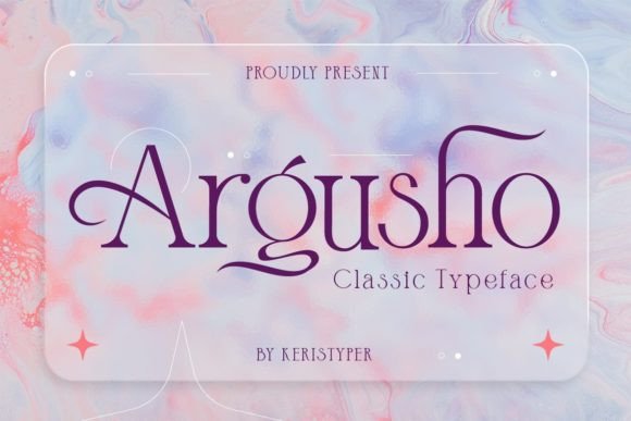 Argusho: The Serif Font That Elevates Your Campaigns