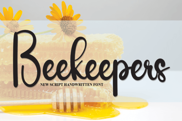 Beekeepers Font for Web Design and Branding