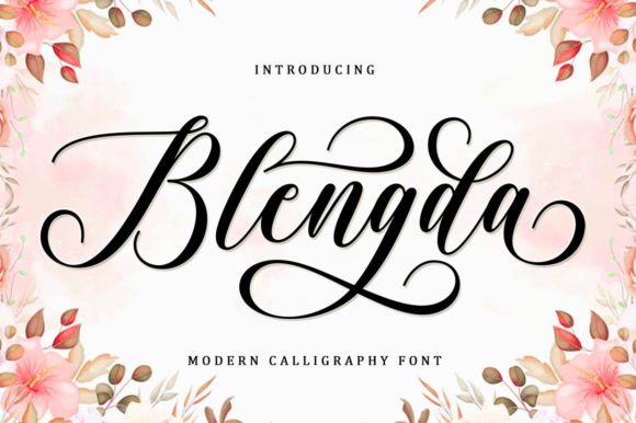 Blengda: A Timeless Script Font for Web Design