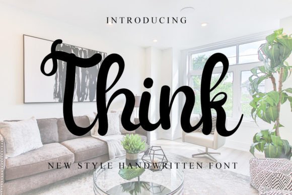 Bring Your Creations to Life with the Think Font