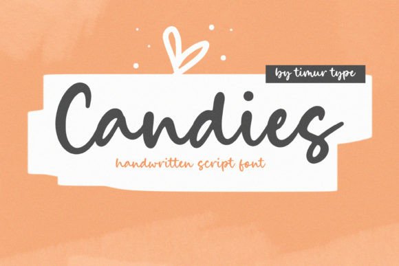 Candies Font for Business Branding