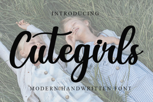 Cute Girls Font Review for Design Projects