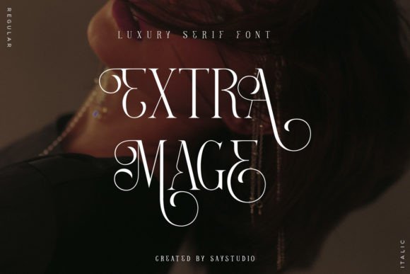 Extra Mage: A Serif Font for Elegant Web Design