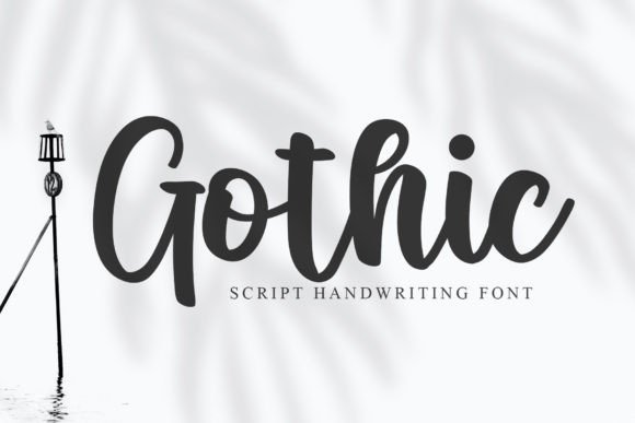 Gothic: A Bold Handwritten Font for Branding Impact