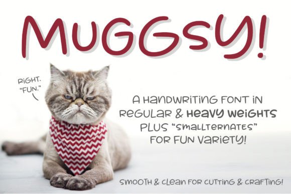 Muggsy: A Versatile Script Font for Campaign Creatives