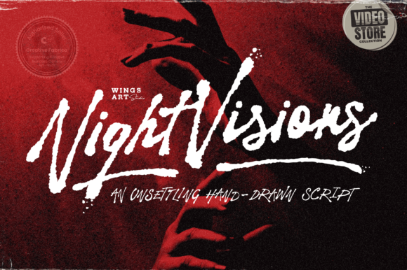 Night Visions Script Font Review