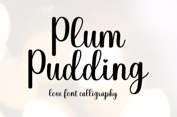 Plum Pudding: A Script Font That Elevates Digital Branding