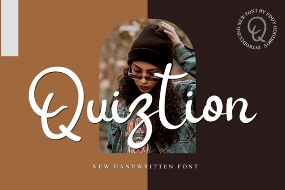 Quiztion: A Handwritten Font for Modern Web Design