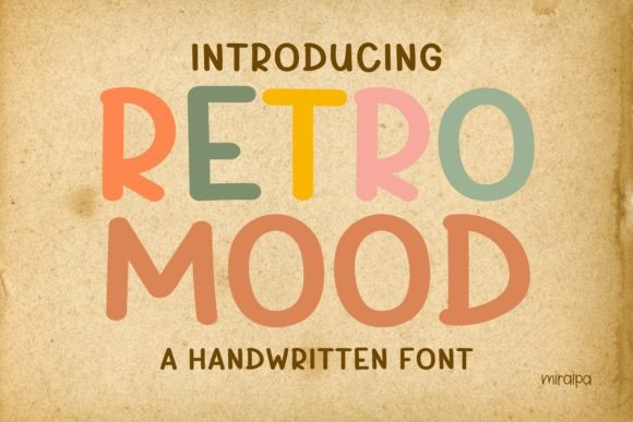 Retro Mood Font for Eye-Catching Design