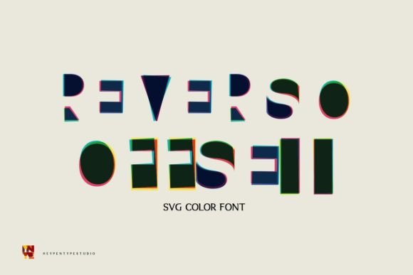 Reverso Offset: A Unique Font for Handmade Creations