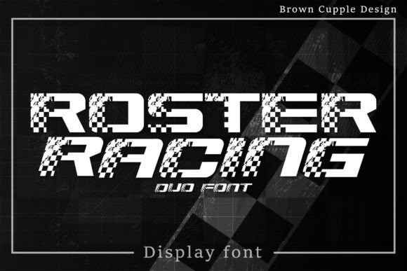 Roster Racing: A Dynamic Typeface for Editorial Design