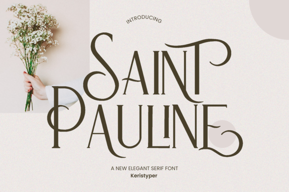 Saint Pauline: A Timeless Serif Font for Web Design