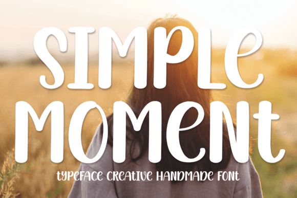 Simple Moment Font for Business Branding