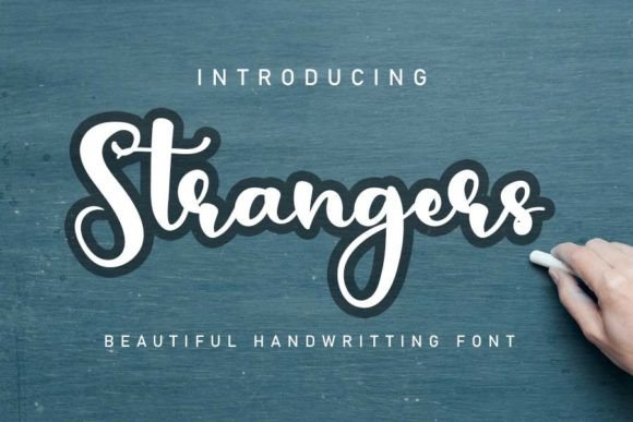 Strangers Font for Branding That Feels Personal and Polished