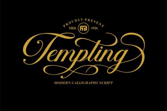 Tempting Script Font for Web Design Projects