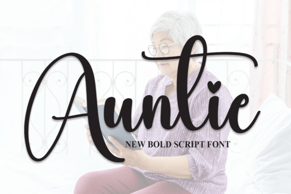Testing Auntie: A Playful Script Font for Web Design