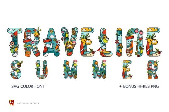 Traveline Summer: A Playful Font for Warmth and Creativity