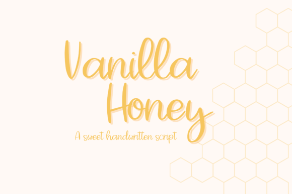 Vanilla Honey: A Sweet Script Font for Creative Branding